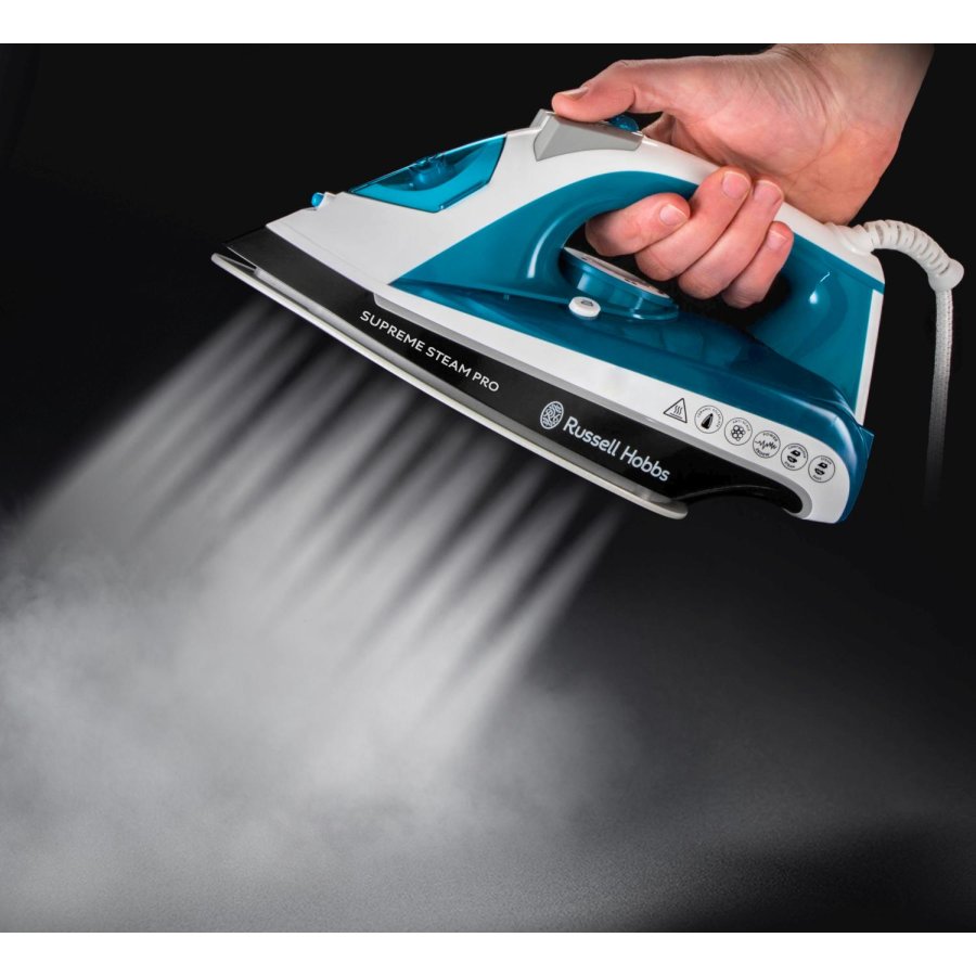 Russell Hobbs Supreme Steam Pro Strygejern, Hvid
