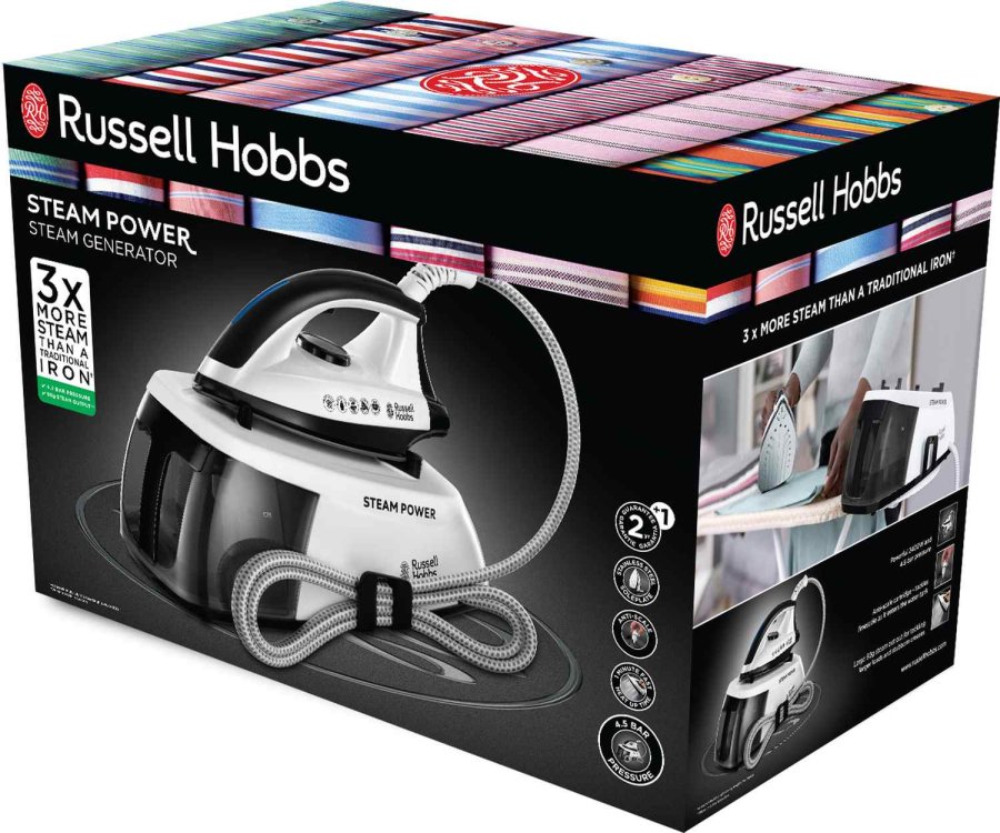 Russell Hobbs Steam Power Dampstation, Sort