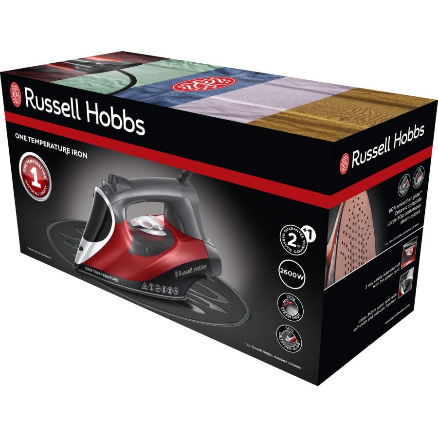Russell Hobbs One Temperature Strygejern, Rd