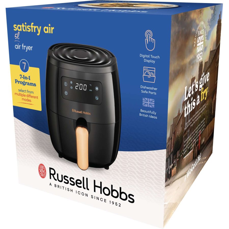 Russell Hobbs Satisfry Air Airfryer 5 L, Sort