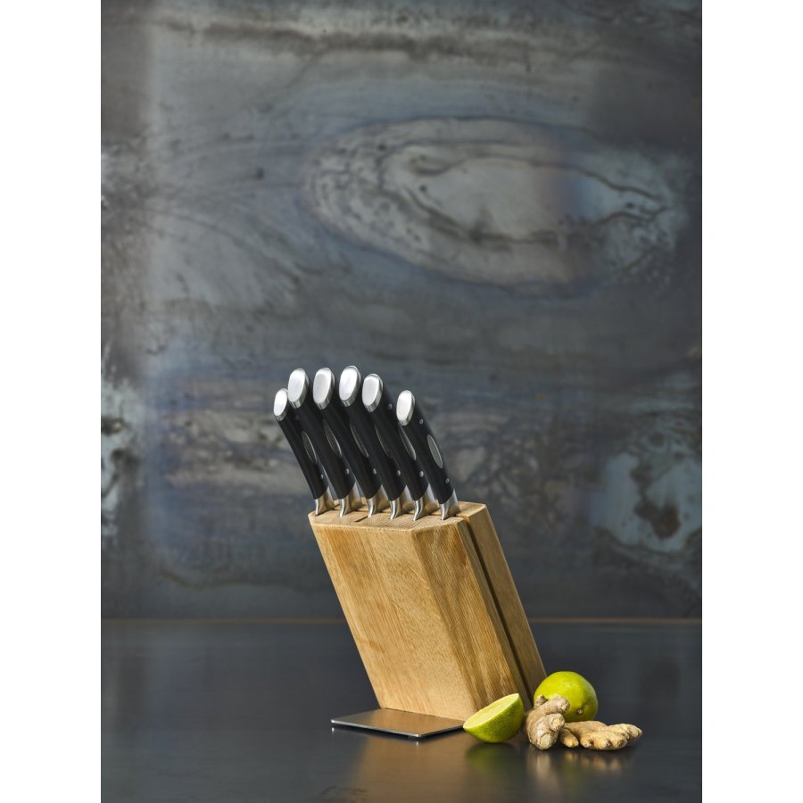 Scanpan Classic Knivblok 7 Dele, Eg