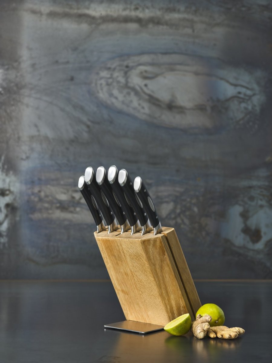 Scanpan Classic Knivblok 7 Dele, Eg