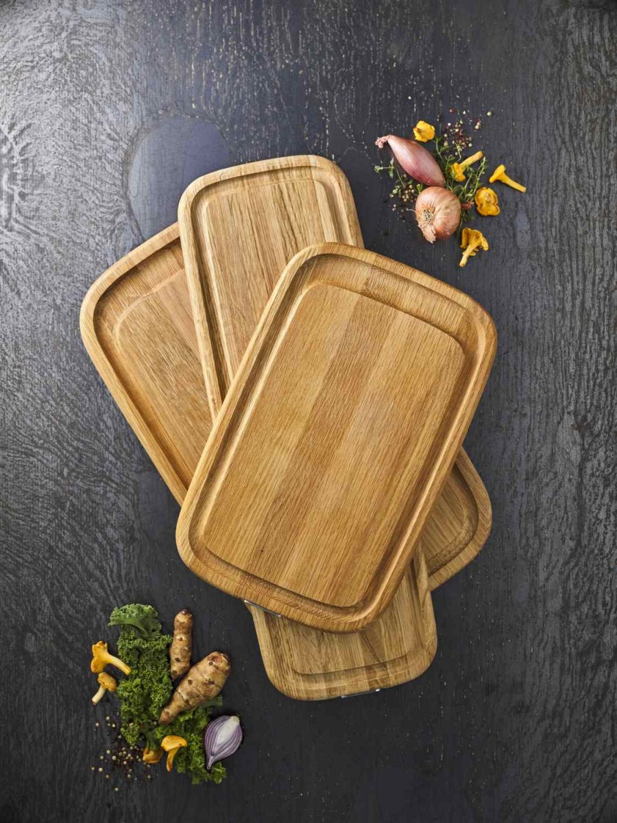 Scanpan Maitre D' Servierbrett 20x58,5 cm, Eiche