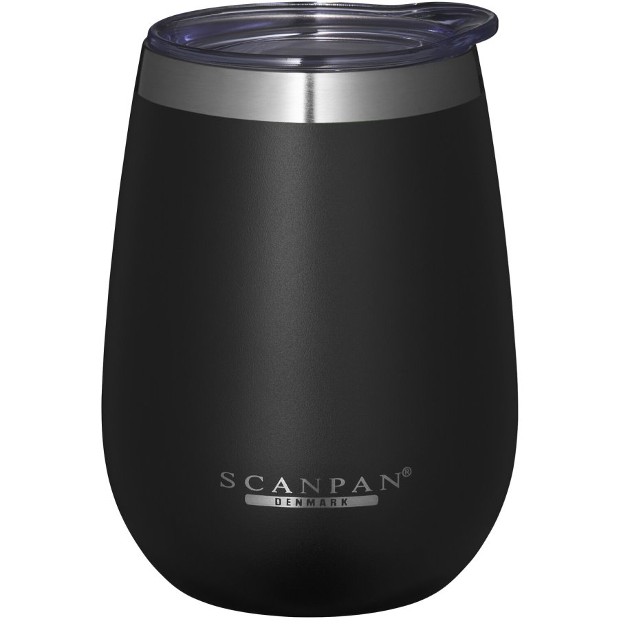 Scanpan TO GO Thermobecher mit Deckel Premium 300 ml, Schwarz