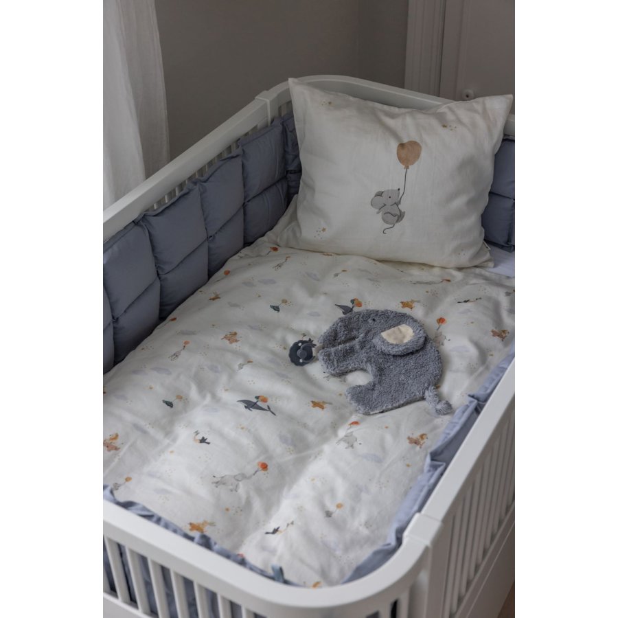 Sebra Kapok Bettumrandung 360 cm, Dusty Blue