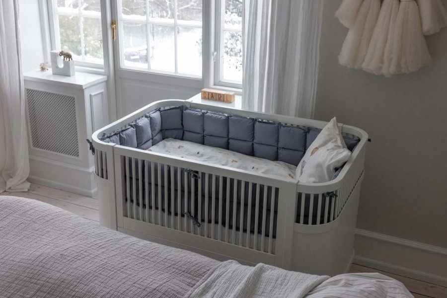 Sebra Kapok Bettumrandung 360 cm, Dusty Blue