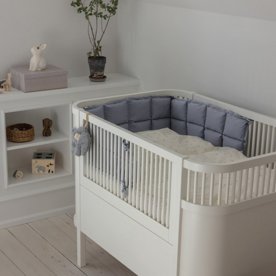 Sebra Kapok Bettumrandung 180 cm, Dusty Blue