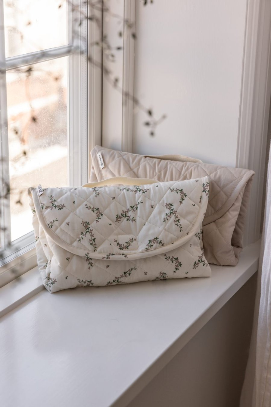 Sebra On-the-go Pusleunderlag 75x75 cm, Power Blossom