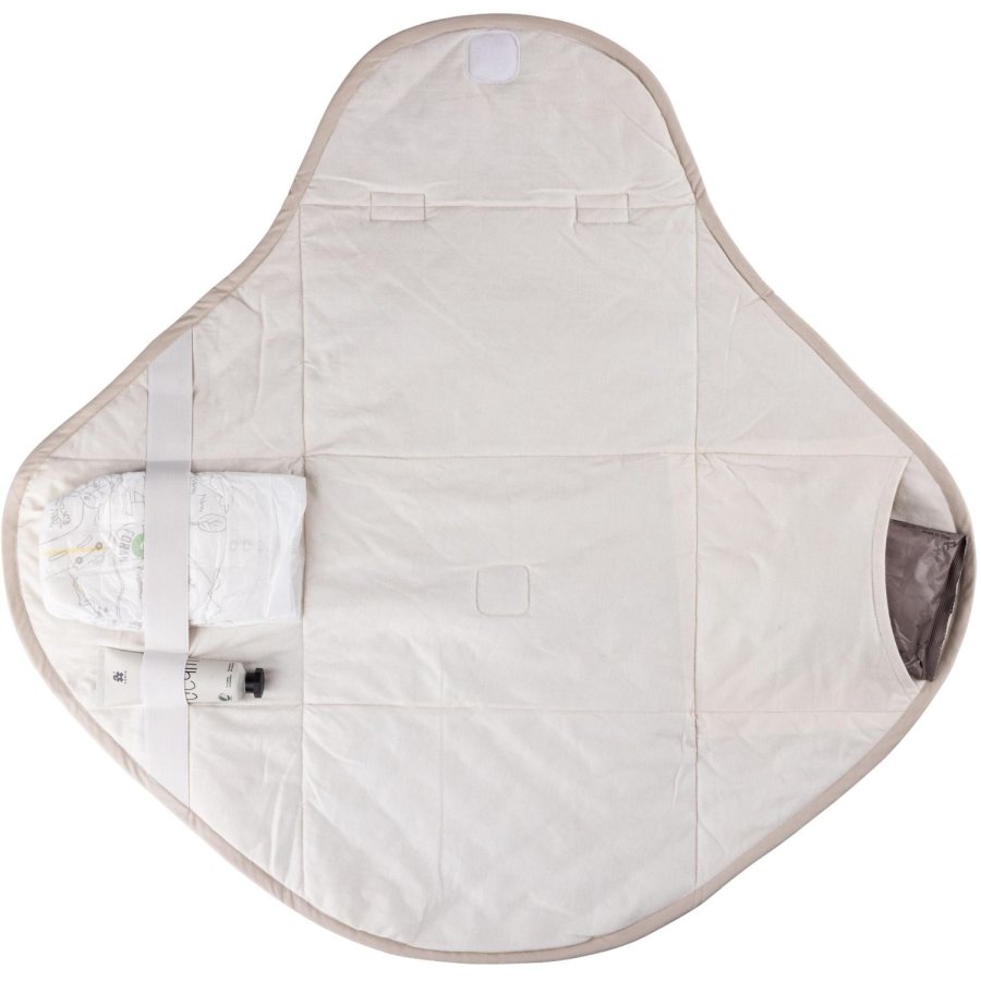 Sebra On-the-go Pusleunderlag 75x75 cm, Morning Beige