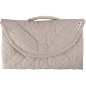 Sebra On-the-go Pusleunderlag 75x75 cm, Morning Beige