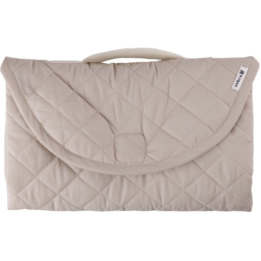 Sebra On-the-go Pusleunderlag 75x75 cm, Morning Beige