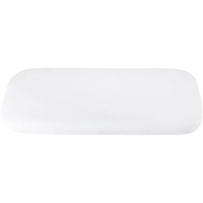 Sebra Jersey Crib Babylaken 40x85 cm, Wit
