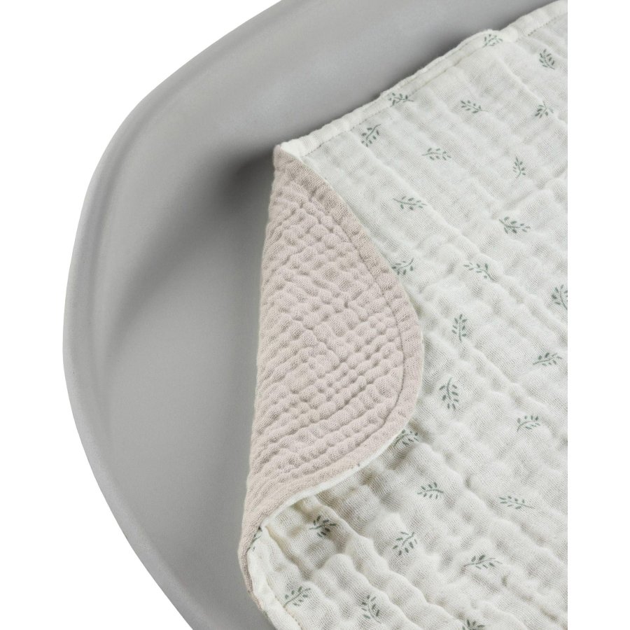 Sebra Wickelunterlage 2er Set 58x40 cm, Musselin/Sophora
