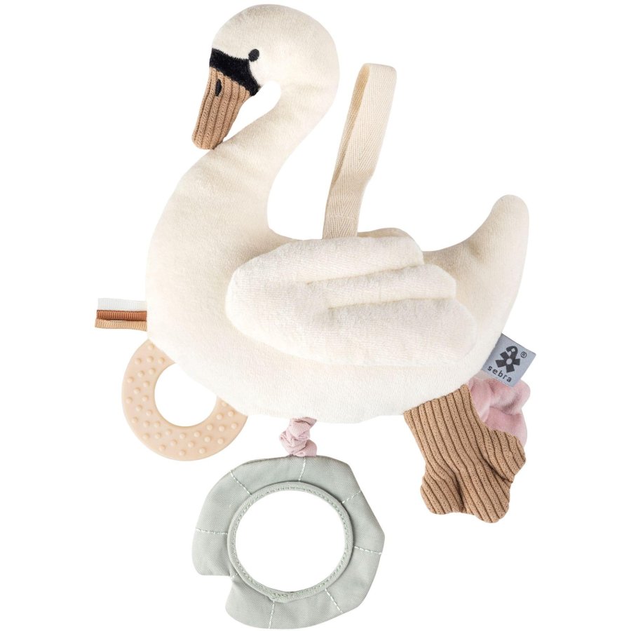 Sebra Aktivitetsleget�j Svane 32 cm, Beige