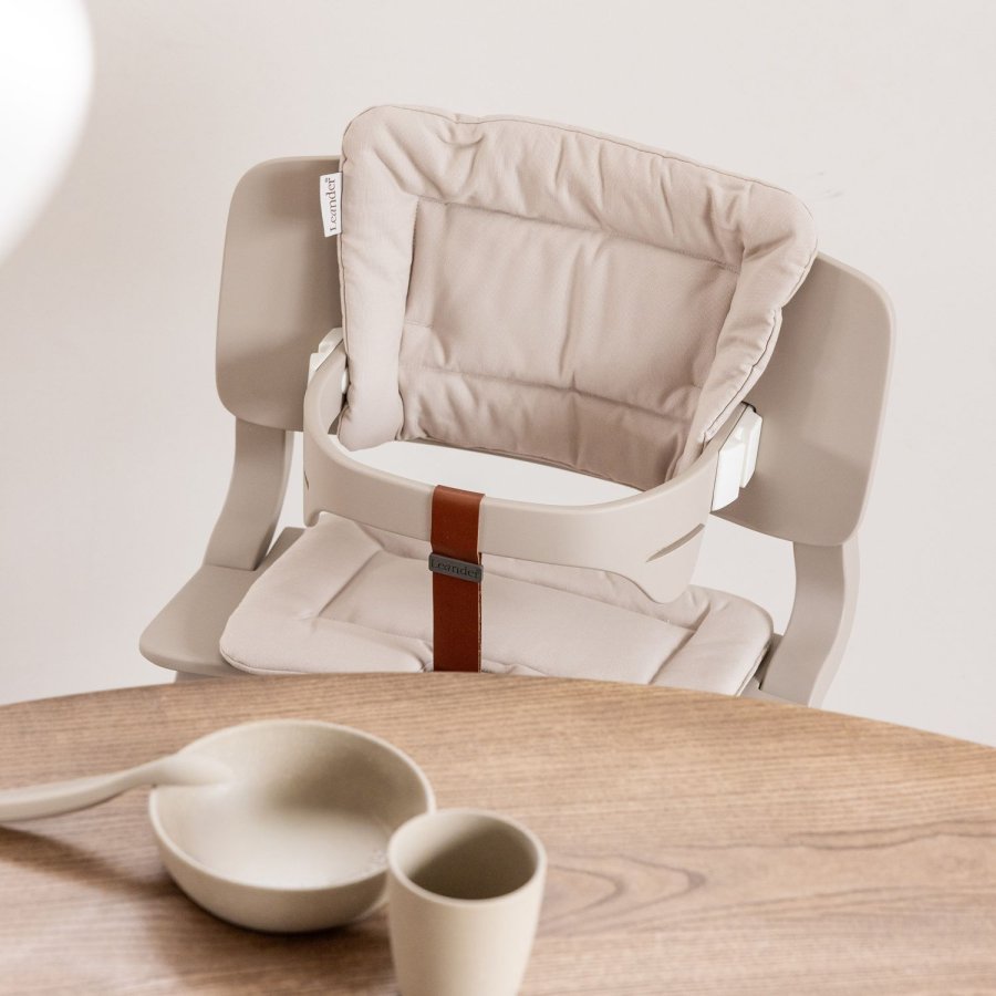 Leander Louie Kissen für Hochstuhl 2-teilig, Cappuccino