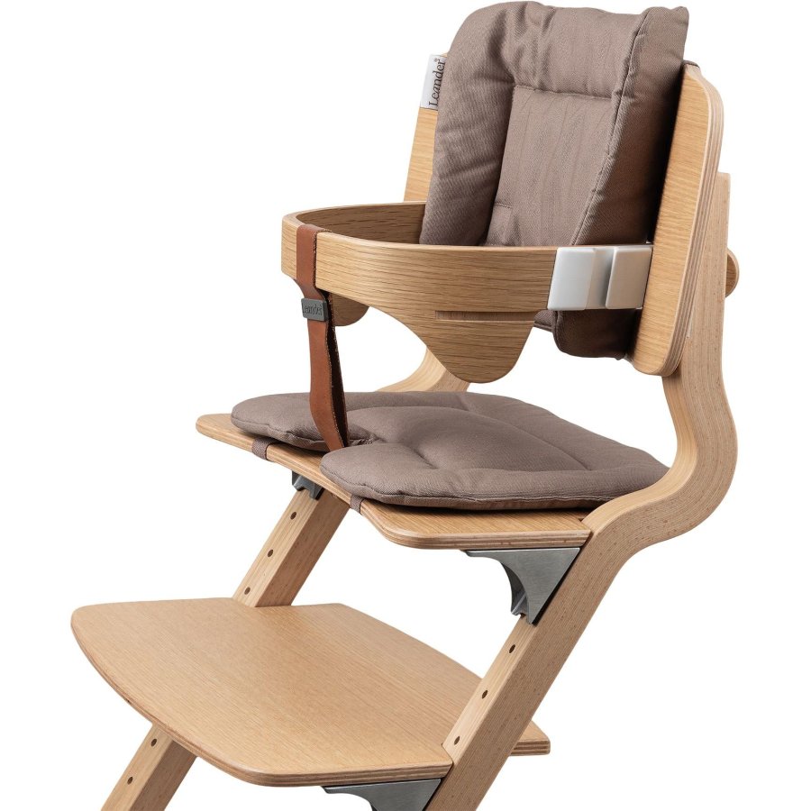 Leander Louie Kissen für Hochstuhl 2-teilig, Mokka