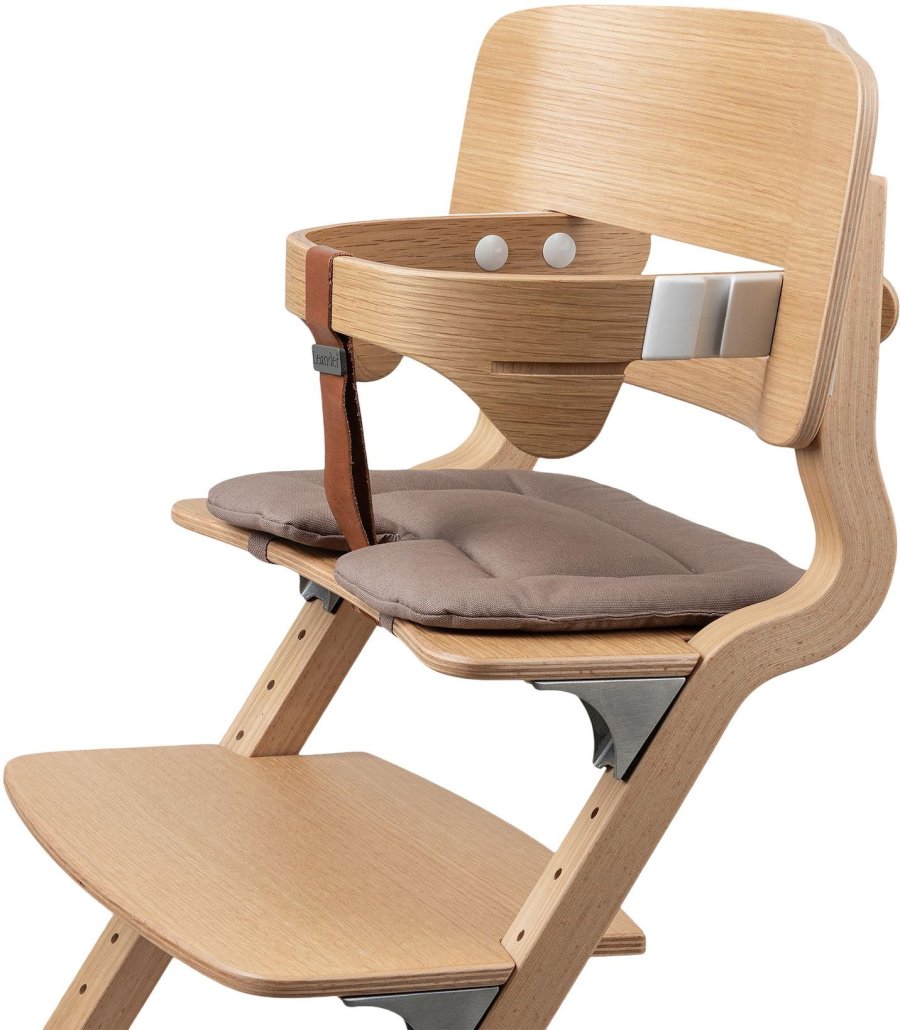 Leander Louie Kissen für Hochstuhl 2-teilig, Mokka