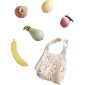 Sebra Frugt 6 Dele, Multi