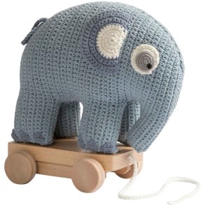 Sebra Fanto Gehkeltes Zugtier 25 cm, Powder Blue