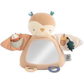 Sebra Aktivittsspielzeug Eule Blinky 33 cm, Maple Beige