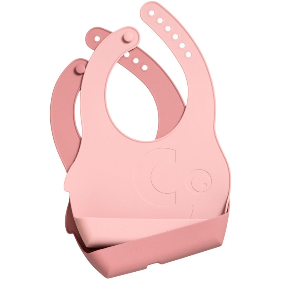 Sebra Fanto Silikonehagesmk 2 stk, Blossom Pink