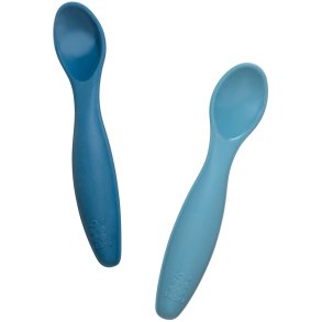 Sebra Silikoneske 2 stk, Vintage Blue