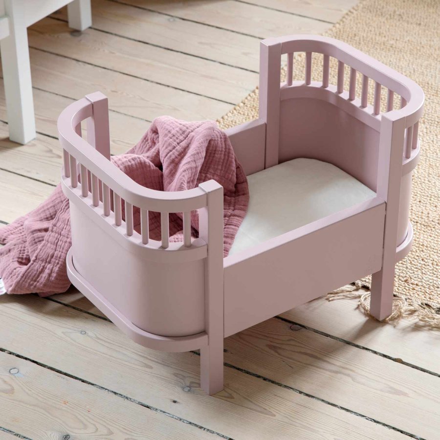 Sebra Dukkeseng m. Madras 49x35 cm, Blossom Pink