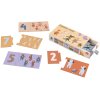 Sebra Toes/Builders Tllepuslespil 1-10 20 Dele, Multi