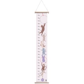 Sebra Teeny Toes Hhenmesslehre, 125 cm, Lila