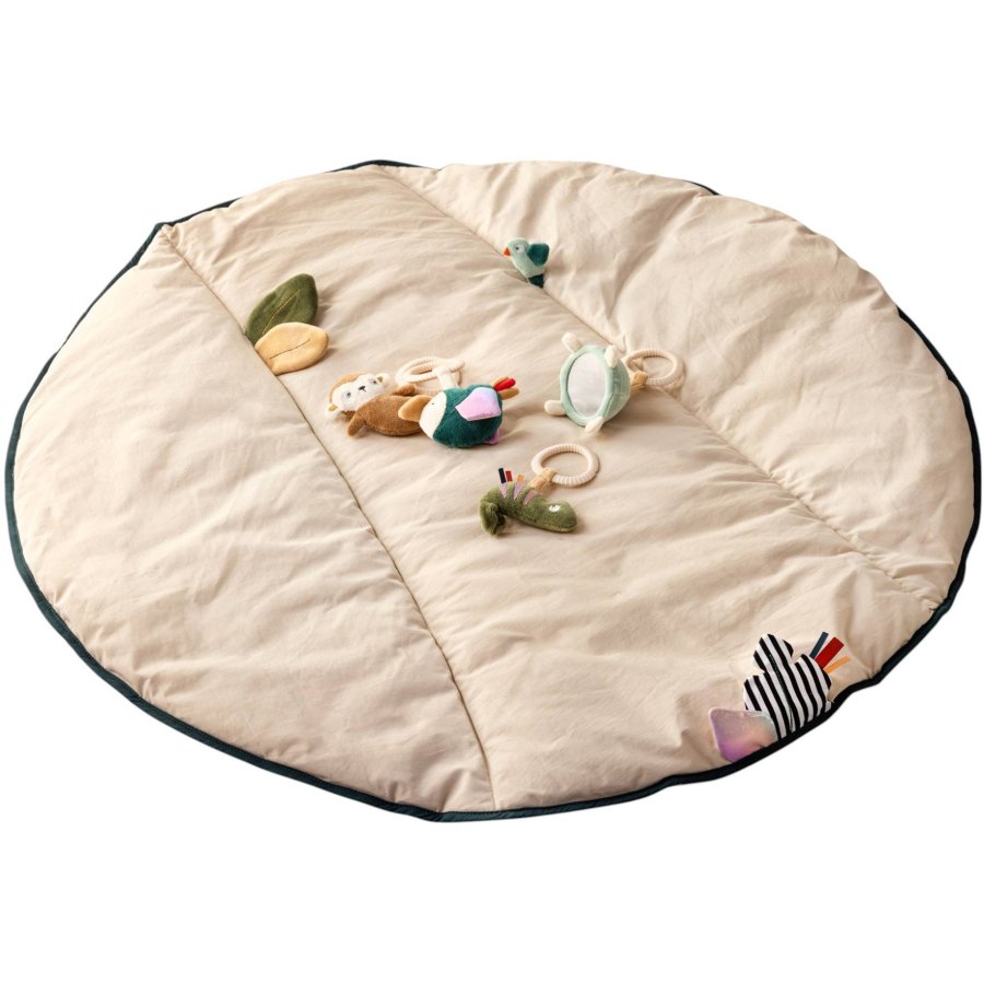 Sebra Aktivitetslegetppe Wildlife Animals 90 cm, Jetty Beige