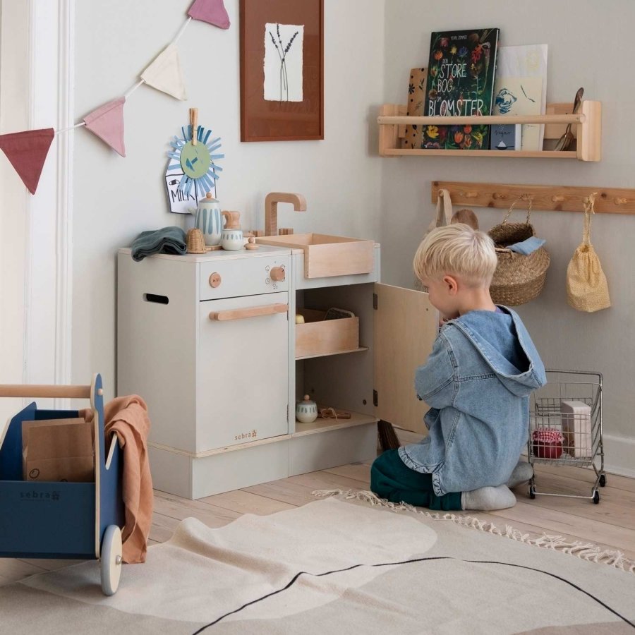 Sebra KIDchen Waschschrank 70x32 cm, Beige