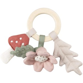 Sebra Rassel Blatt/Pilz/Blume 19 cm, Mehrfarbig