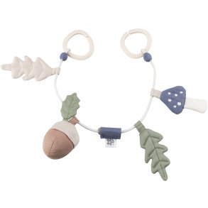 Sebra Barnevognskde Blad/Svamp/Agern 52 cm, Multi