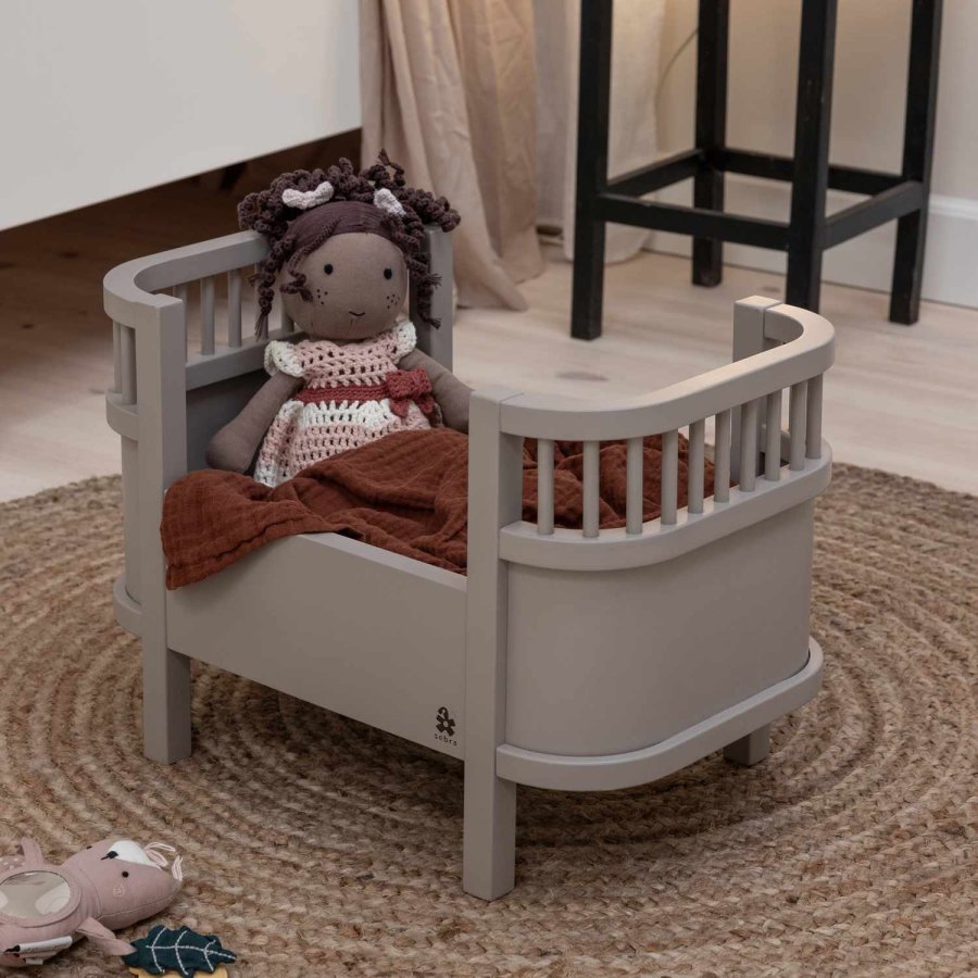 Sebra Puppenbett m. Matratze 49 x 35 cm, Jetty Beige