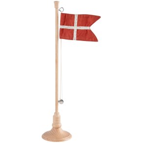 Sebra Bordflag H28 cm, Rd