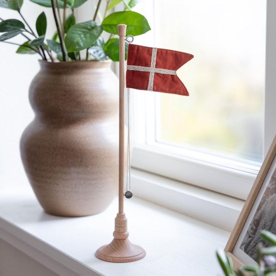 Sebra Bordflag H28 cm, Rd