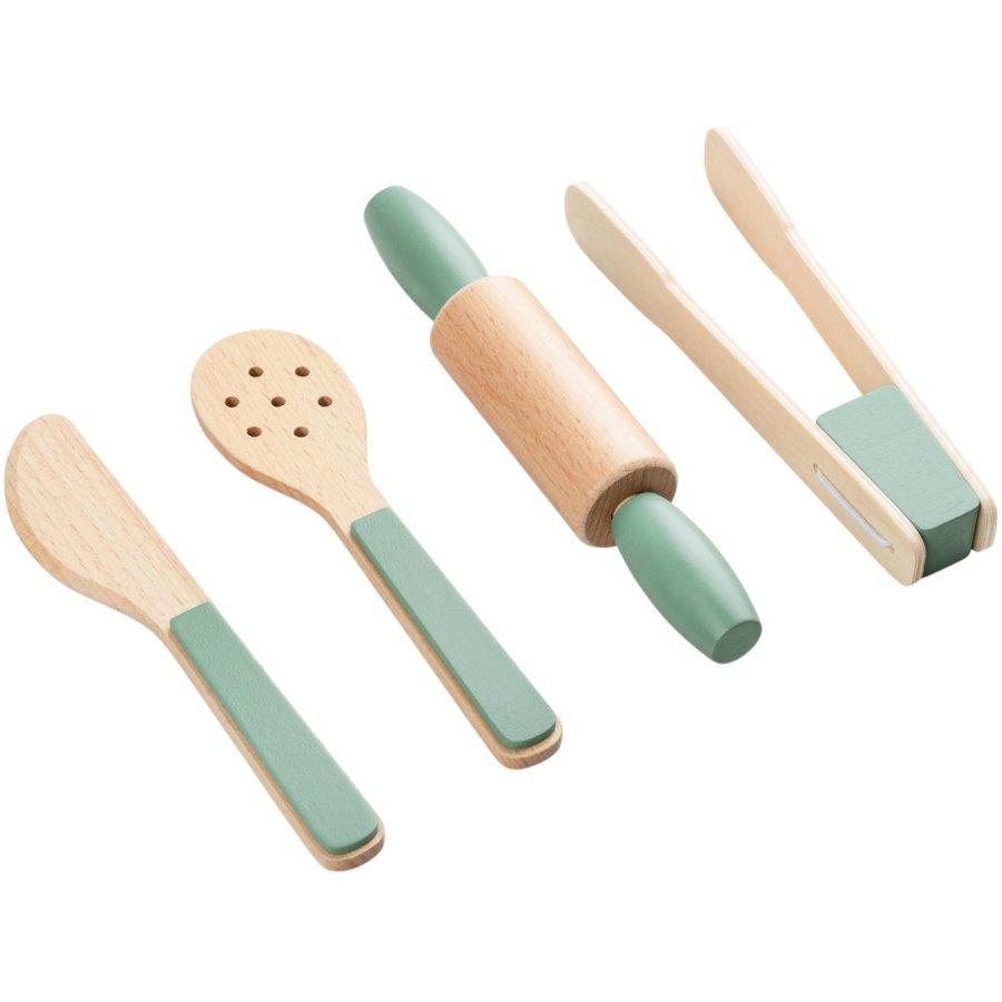 Sebra Køkkenredskabssæt 4 Dele, Sage Green