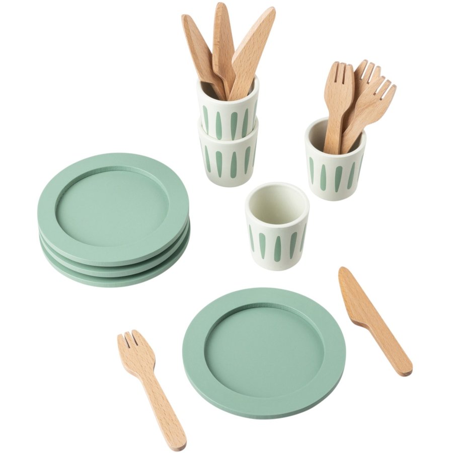 Sebra Spisest 16 Dele, Sage Green
