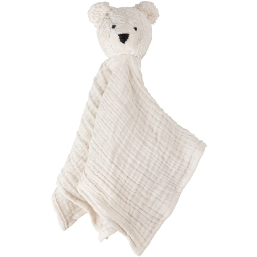 Sebra Nusseklud Isbjrnen Beary 35x35 cm, Hvid