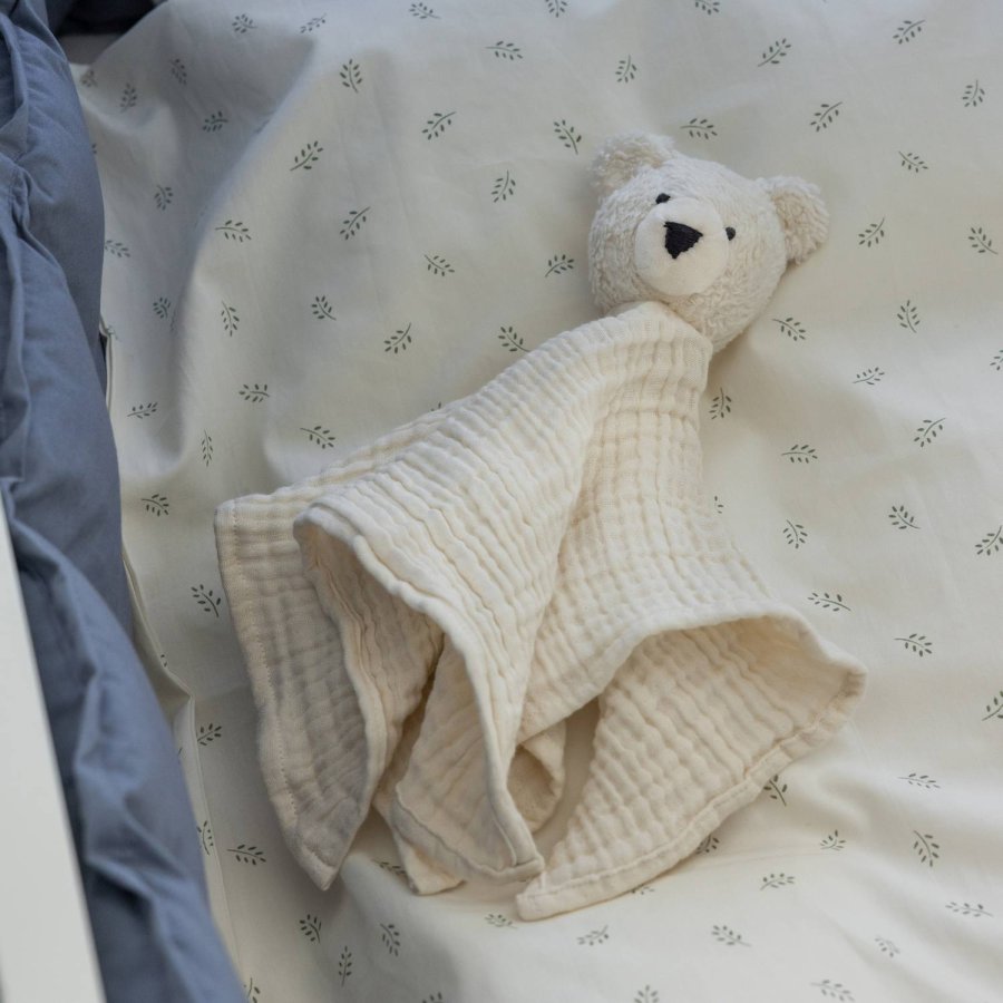Sebra Nusseklud Isbjrnen Beary 35x35 cm, Hvid
