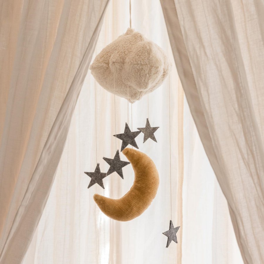 Sebra Moon & Stars Babyuro 40 cm, Beige
