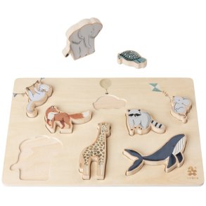 Sebra World of Sebra Puslespil, Beige