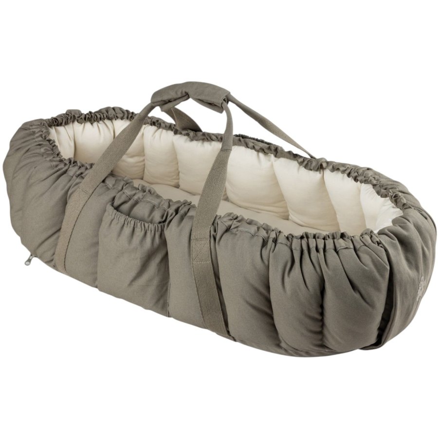 Sebra 3-i-1 Babynest 72x40 cm, Dark Olive