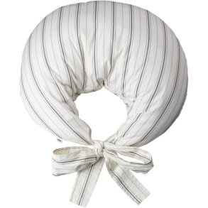 Sebra Stillkissen 57x53 cm, Cream Stripe