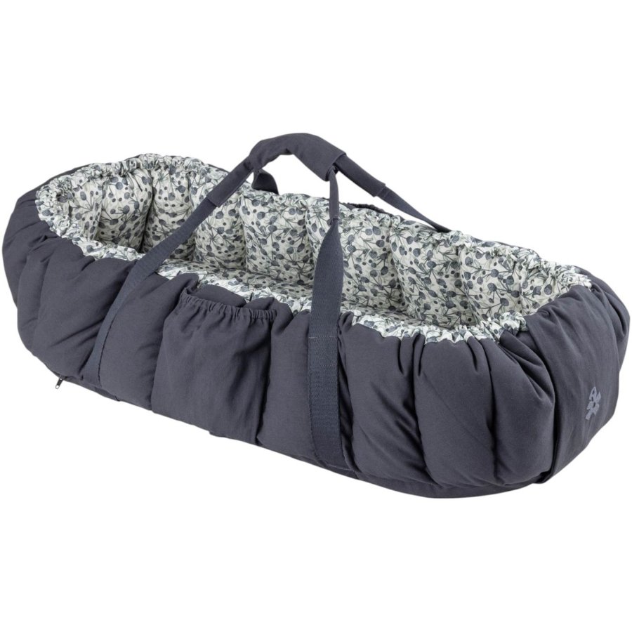 Sebra 3-i-1 Babynest 72x40 cm, Blue Olive