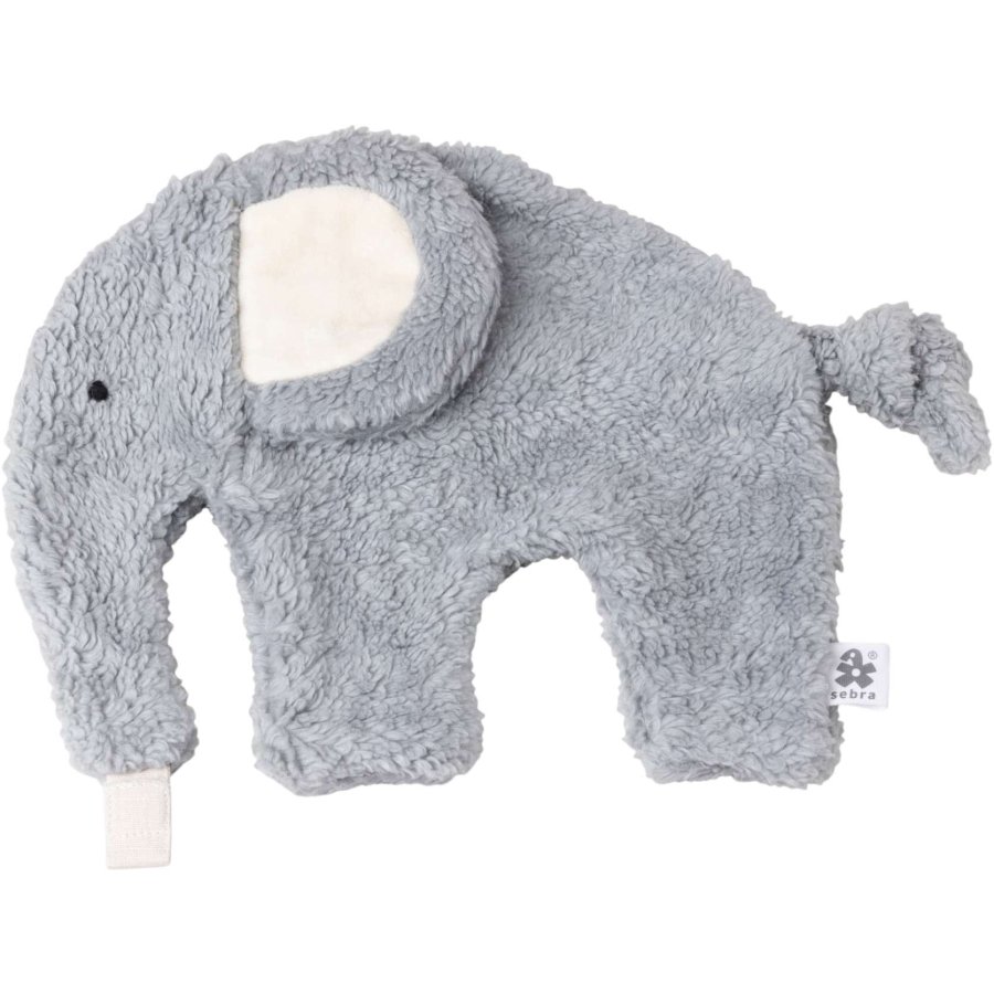 Sebra Fanto Schnuffeltuch mit Schnullerhalter 28x20 cm, Dusty Blue