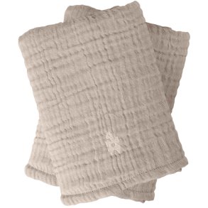 Sebra Wickelauflage 6-lagig Musselin 2 teilig 58x40 cm, Beige