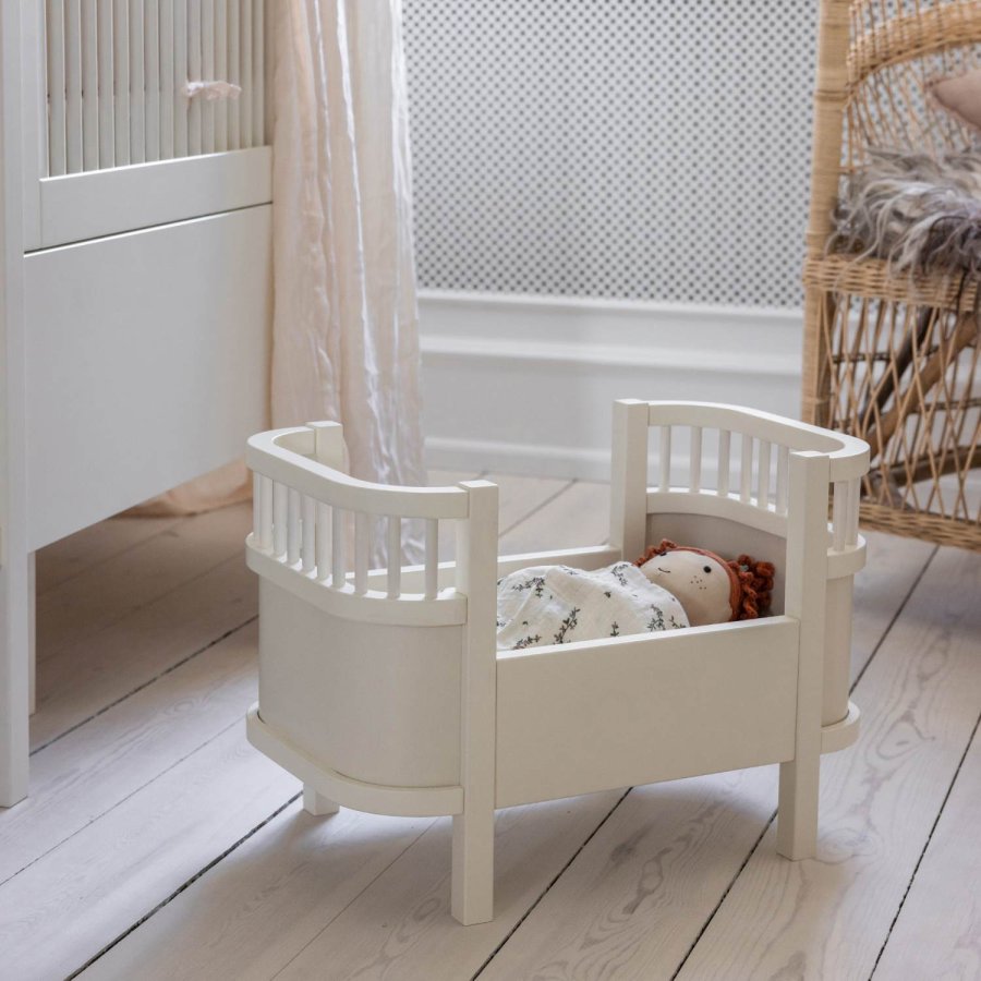 Sebra Puppenbett 49x35 cm, Classic White