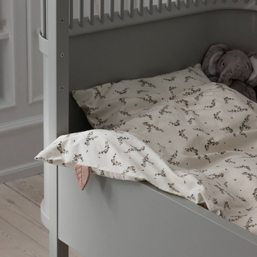 Sebra Juniorsengetj 100x140 cm, Powder Blossom/Beige