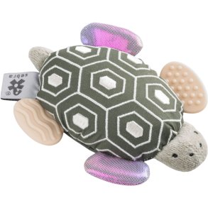 Sebra Aktivittsrassel mit Spiegel Schildkrte Turbo 13cm, Groen